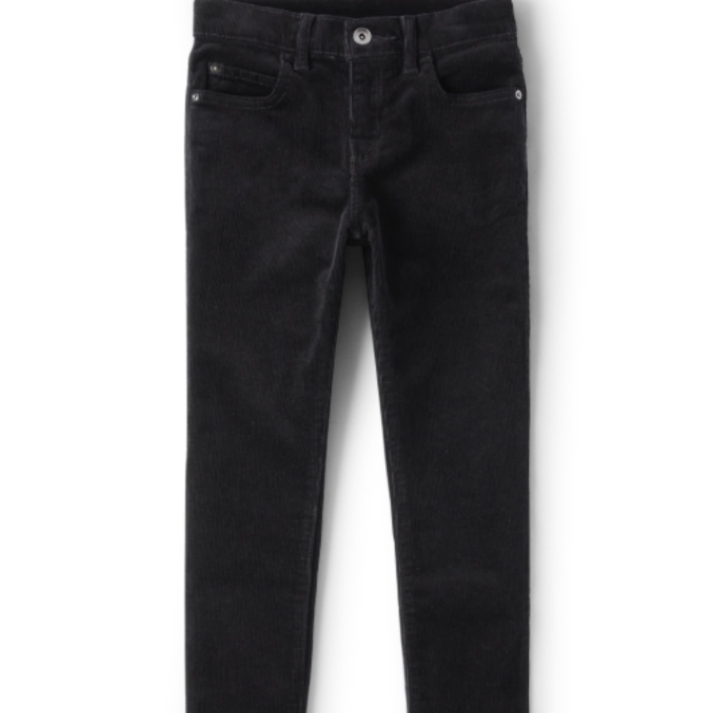 Zara boys slim black corduroy pants